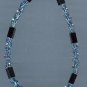 Hematite and Glass Bead Bracelet
