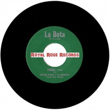 Nelson Aviles Y Su Orquesta - Congo b/w Ayudame (La Bota) 7" Single