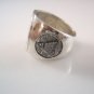 NEW MASONIC ANNUIT COEPTIS ILLUMINATI PYRAMID & ALL-SEEING EYE SILVER 925 RING