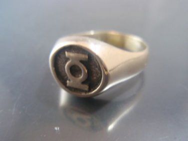 Green Lantern Solid Sterling Silver 925 RING all size for you