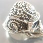Reaper MACHANIC GEARS BIOMECHANICAL skull H.R GIGER ring solid sterling silver
