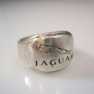 Jaguar Cars logo Ring solid Sterling Silver 925