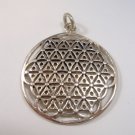 MANDALA FLOWER OF LIFE PENDANT Secret Kabbalah Healing Fruit