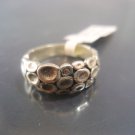 Solid Sterling Silver 925 Octopus arm Texture Sea Ring