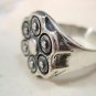 1 Percent Er Outlaw ring Sterling Silver Harley Biker Pistol Handgun by EZI ZINO