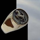 Outdated Italian Enzo Race f430 360 STERLING SILVER CAR ALL RING SIZE