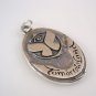 tomorrowland music Festival party dj solid Sterling Silver 925 Pendant