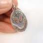 tomorrowland music Festival party dj solid Sterling Silver 925 Pendant