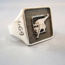 Sterling Silver 925 Unit 669 Airborne Rescue and Evacuation Israeli Army ring