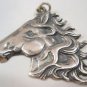 Ezi Zino world championship stately Horse Solid Sterling Silver Pendant Necklace