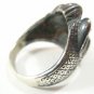 Sterling Silver 925 Hanuman Deity Hindu Buddha Monkey Ring