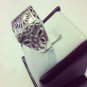 Mayan Sun Charm Sterling Silver Ring