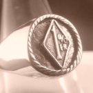 1%ER STERLING SILVER GANG GROUP BIKER OUTLAW RING ALL SIZE