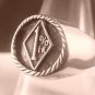 1%ER STERLING SILVER GANG GROUP BIKER OUTLAW RING ALL SIZE