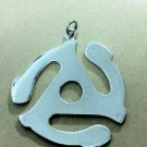 Smokey Robinson 45 RPM Record CENTER SILVER Pendant 925