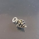3d Pinecone Sterling Silver 925 Pendant Charm Jewelry