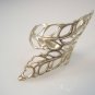 long Leaf Vintage Style Solid Sterling Silver 925 Ring