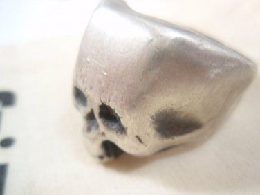 Genuine Ezi Zino The Elephant Man skull ring solid sterling silver 925