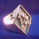 1%er STERLING SILVER HARLEY BIKER OUTLAW RING  SIZE 12