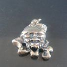 925 Sterling Silver Ernesto "Che" Guevara Skull Pendant Necklace Jewelry Art