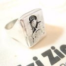 Winston Churchill  Portrait Ring Sterling Silver 925 by EZI ZINO