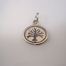 tree of life charm pendant Solid Sterling Silver 925