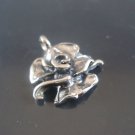Solid Sterling Silver 925 Flower Pendant