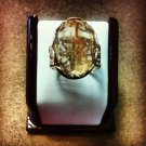 Solid Sterling Silver 925 Beautiful Ring with Sparkling Stones
