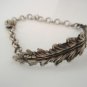 Ezi Zino Jewelry Designer rolo chain Leaf unisex Bracelet Solid Sterling Silver