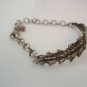 Ezi Zino Jewelry Designer rolo chain Leaf unisex Bracelet Solid Sterling Silver