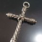 Sterling Silver 925 BIG Classic duet Cross Over
