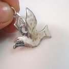 Sterling Silver 925 Animal/Bird/Peace Dove Pendant