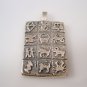 Zodiac Signs The twelve signs Astrological sign Pendant Sterling Silver 925