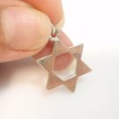 Star of David magen david Judaica Sterling Silver 925 Pendant