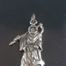 Sterling Silver 925 Angel of Death devil Pendant