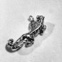 Tiger Puma Jaguar Panther Solid Sterling 925 Silver Pandent