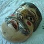 OLD MAN FACE DANCE MASK HANDCARVED GUATEMALA MAYAN ART