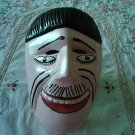 INDIAN DANCE MASK HANDCARVED WOOD GUATEMALA MAYA