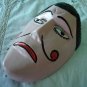 SAD FACE DANCE MASK HANDCARVED GUATEMALA MAYAN ART