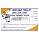 Assorted Laminating Pouches (50 Pack)
