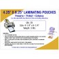 Photo or Video Card Large Laminating Pouches 3 MIL (25 Pack)