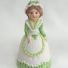 Porcelain Lady Bell JSNY Jeffrey Snyder New York Vintage 70's