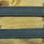 2 leather trunk handles and ends