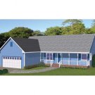 Home Plan one story 439-01