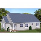 Home Plan one story 464-01