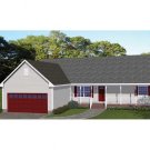 Home Plan one story 884