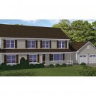 Home Plan two story 899