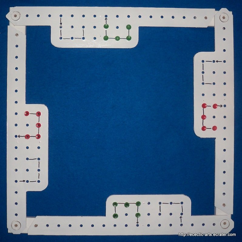 The Peg Board Game (4 player)