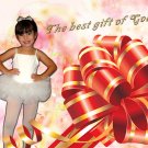 Ballerina "The best gift of God" Kids Photomontage