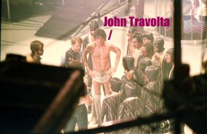 JOHN TRAVOLTA 'Staying Alive' On-Set 8x10 COLOR #4